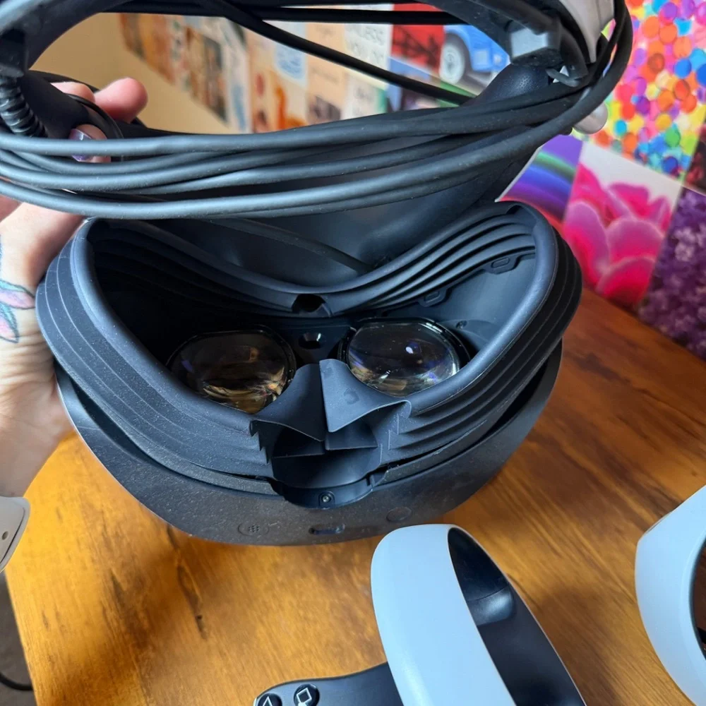 PlayStation VR Headset Bundle – Works Great, Ready to Play!”
